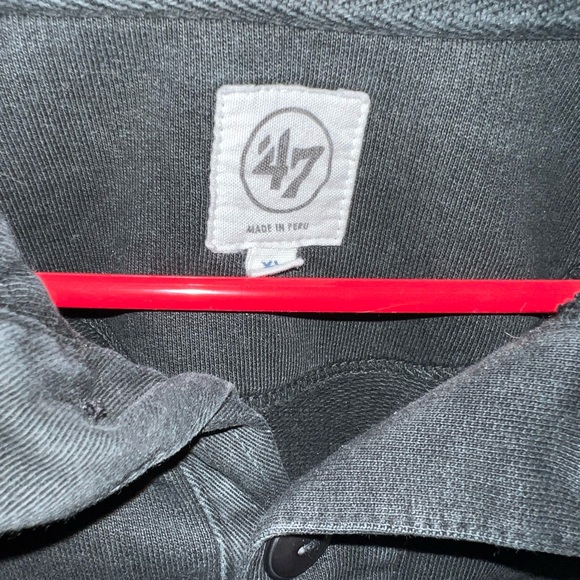 47 Black Jacket with Logo - Picture 3 of 5